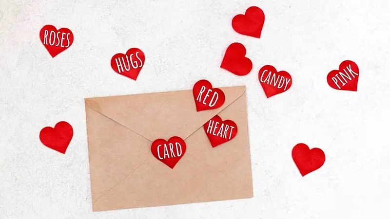 نامه عاشقانه برای ولنتاین